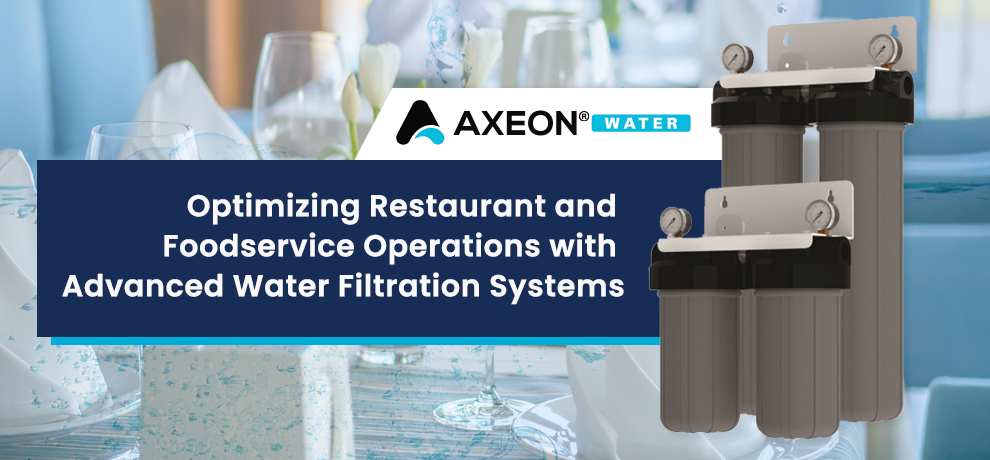 Optimizing Restaurant and Foodservice Operations with Advanced Water Filtration Systems